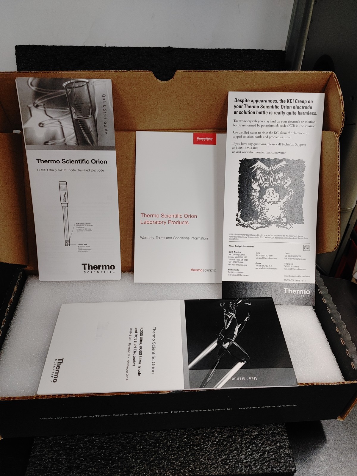 THERMO SCIENTIFIC 8107BNURCA ORION ROSS Ultra Epoxy pH/ATC Triode Electrode