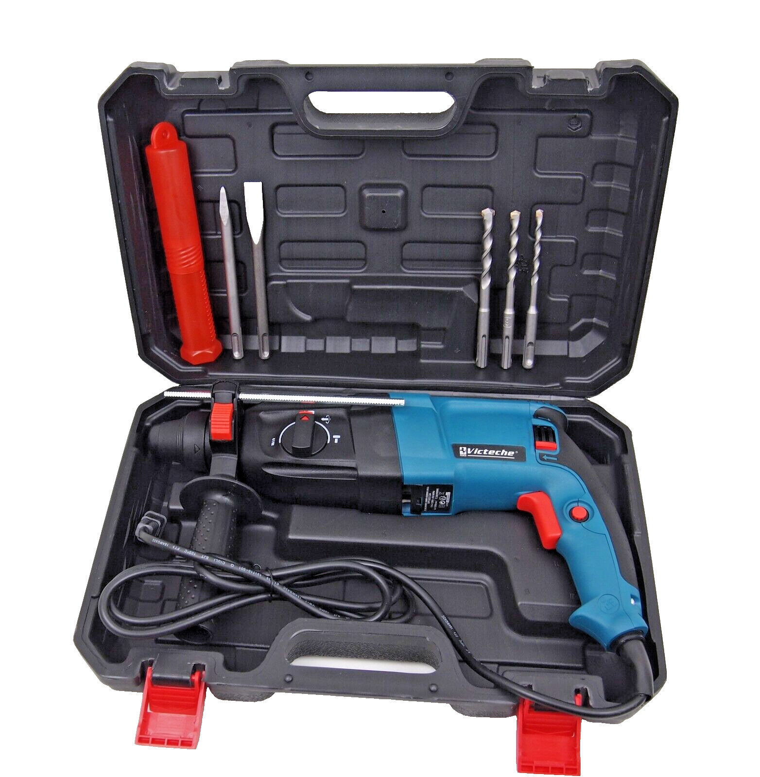 Victeche SDS Plus Rotary Hammer Drill 3 Function Variable Speed 900W VP10313A