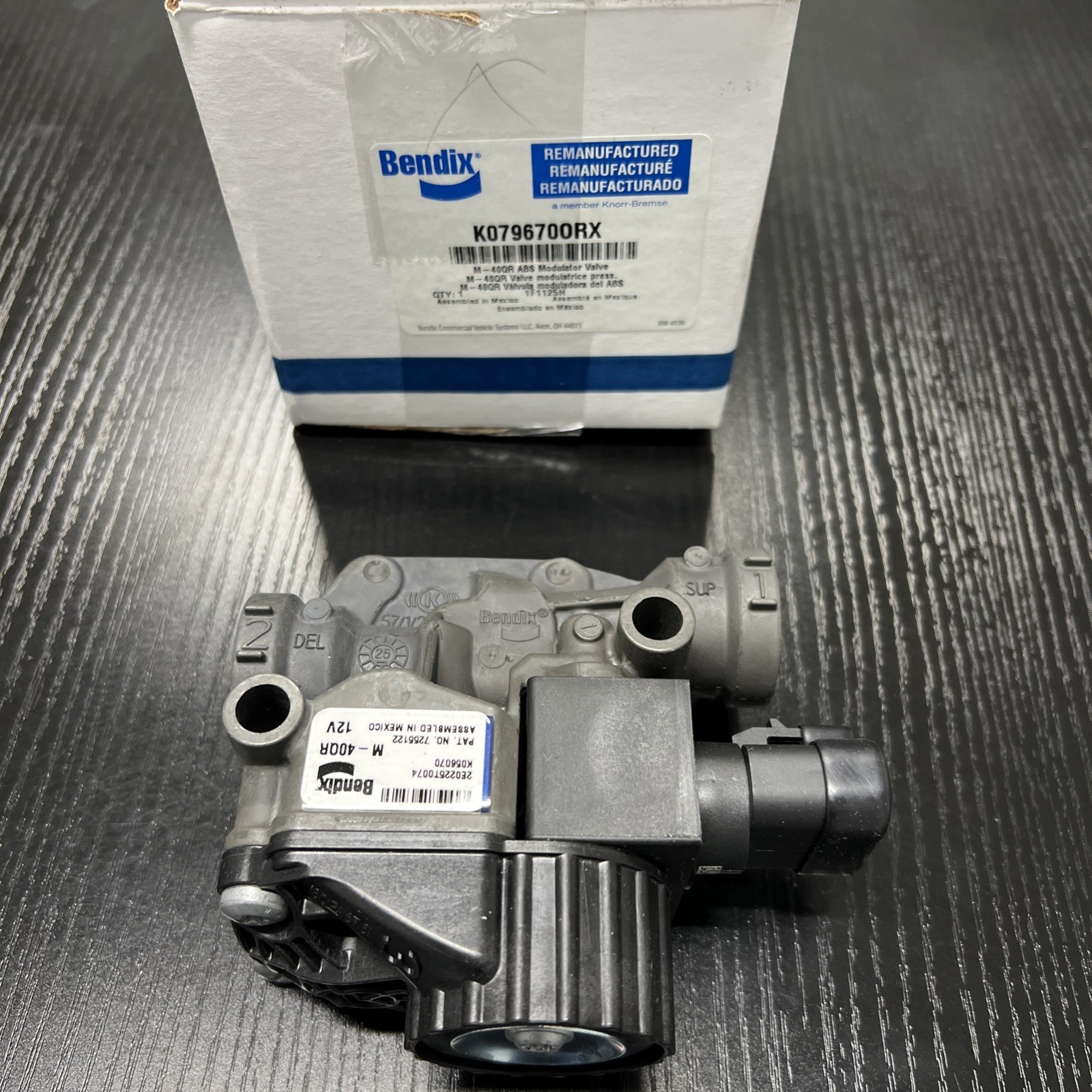 Bendix M-40QR ABS Modulator Valve: Part# K079670ORX