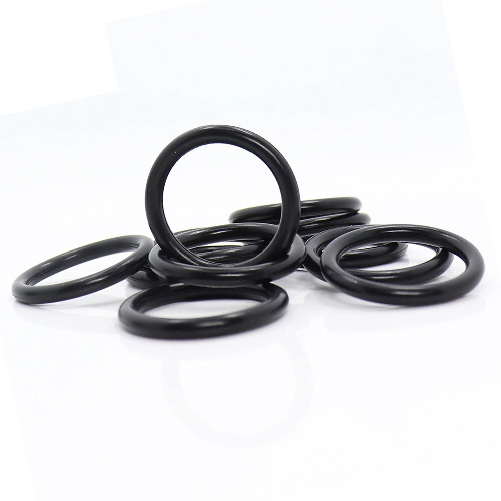 O-Rings 4mm Cross Section NBR Nitrile Rubber 12mm~450mm ID Oil Resistant Seals