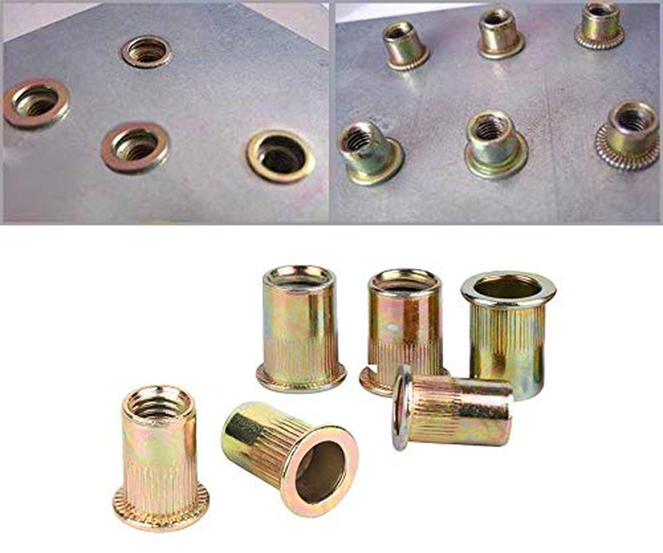 20PC CNC Fender Washer Bolt Rivet Nut Kit M6x20mm Aluminum Anodized Set