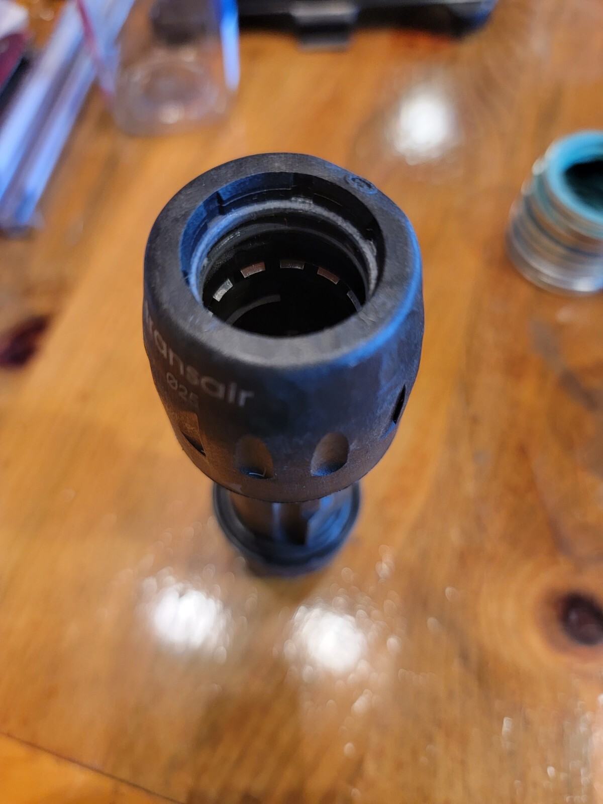 Transair 6606 25 00 Union Connector,For 25Mm Tubing