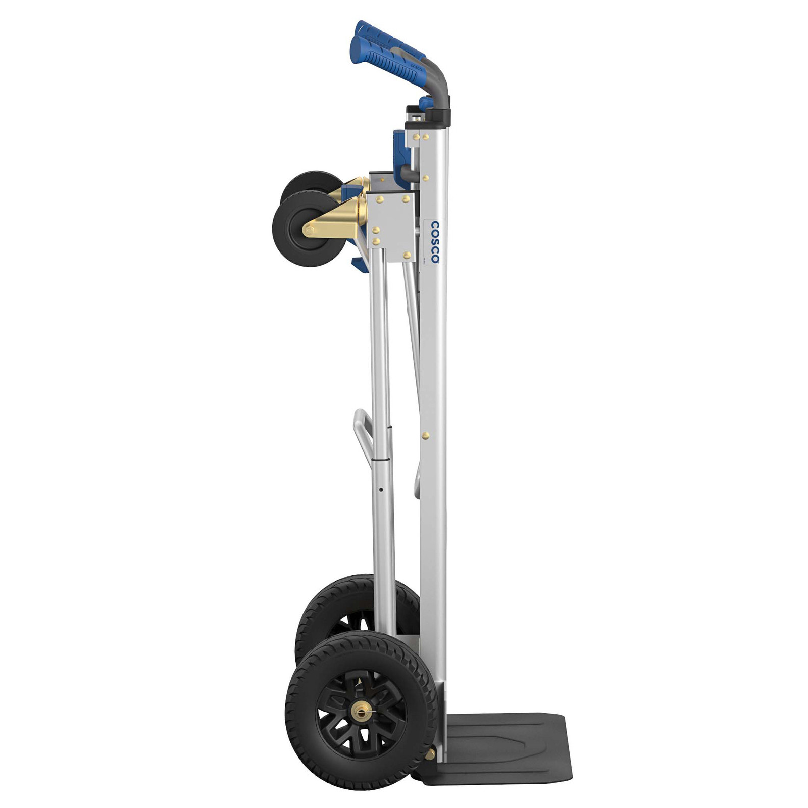 COSCO 5-in-1 Convertible Hand Truck, Position Extendable Handle, Aluminum, NEW