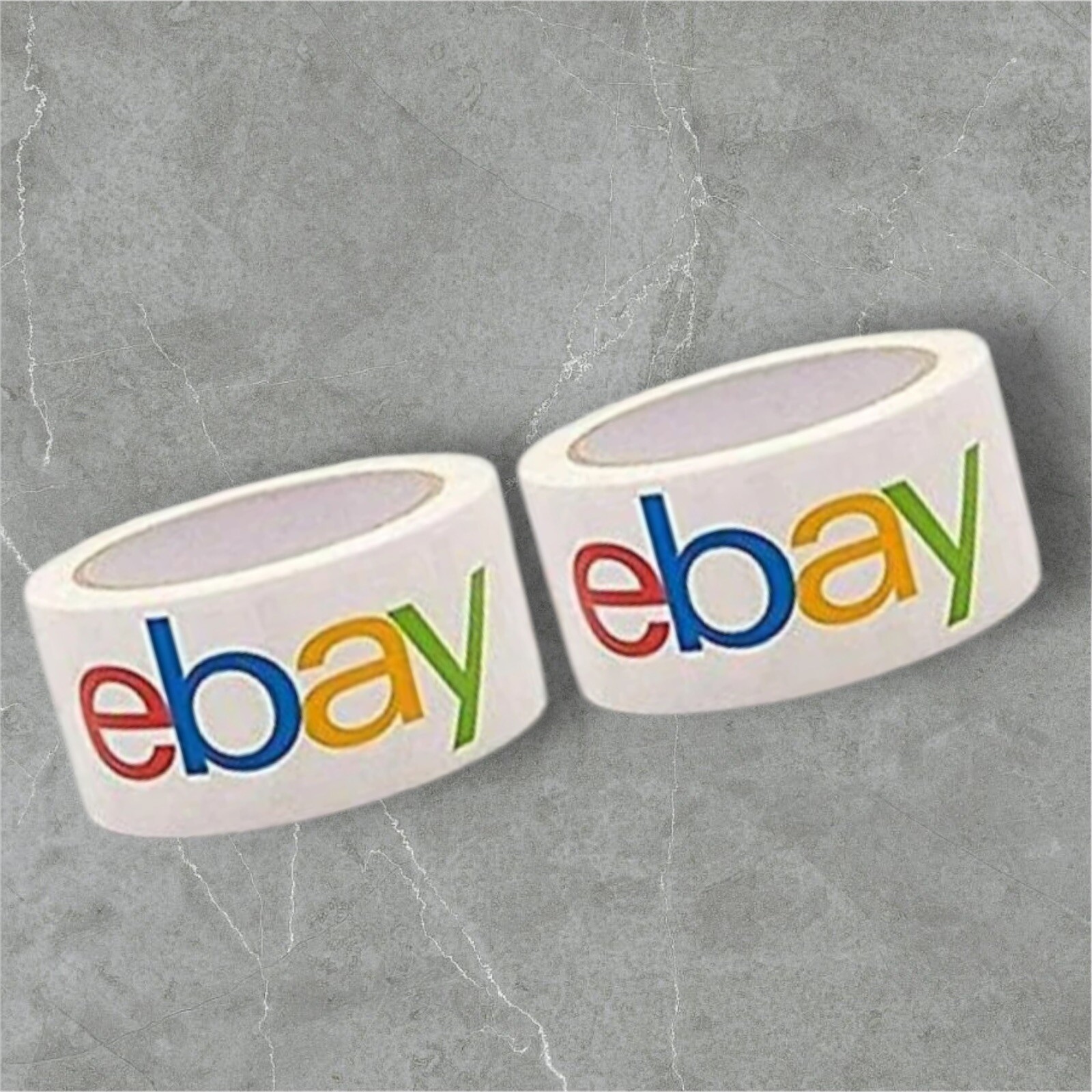 ( 2 ) Roll eBay Branded Packaging Shipping Tape 2” x 75 Yds