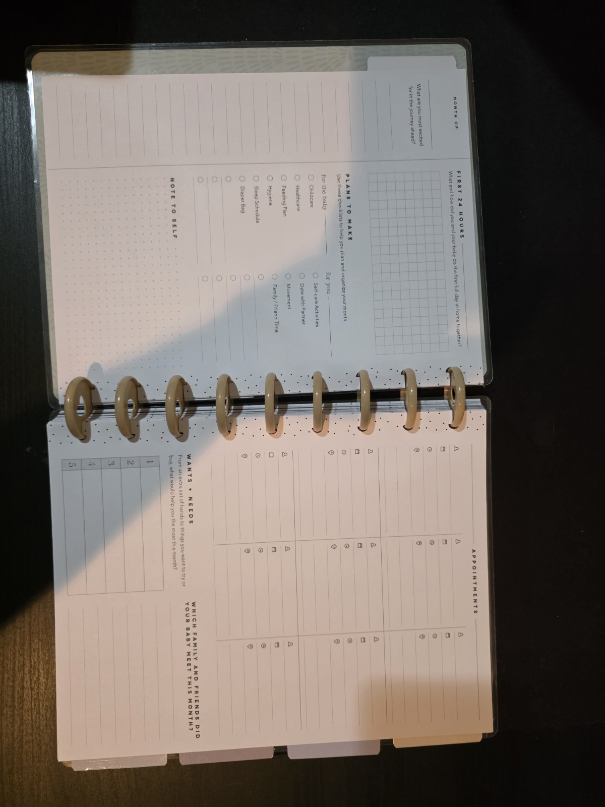 Brand New! Happy Planner Classic Baby’s First Year Layout Planner 12 Months