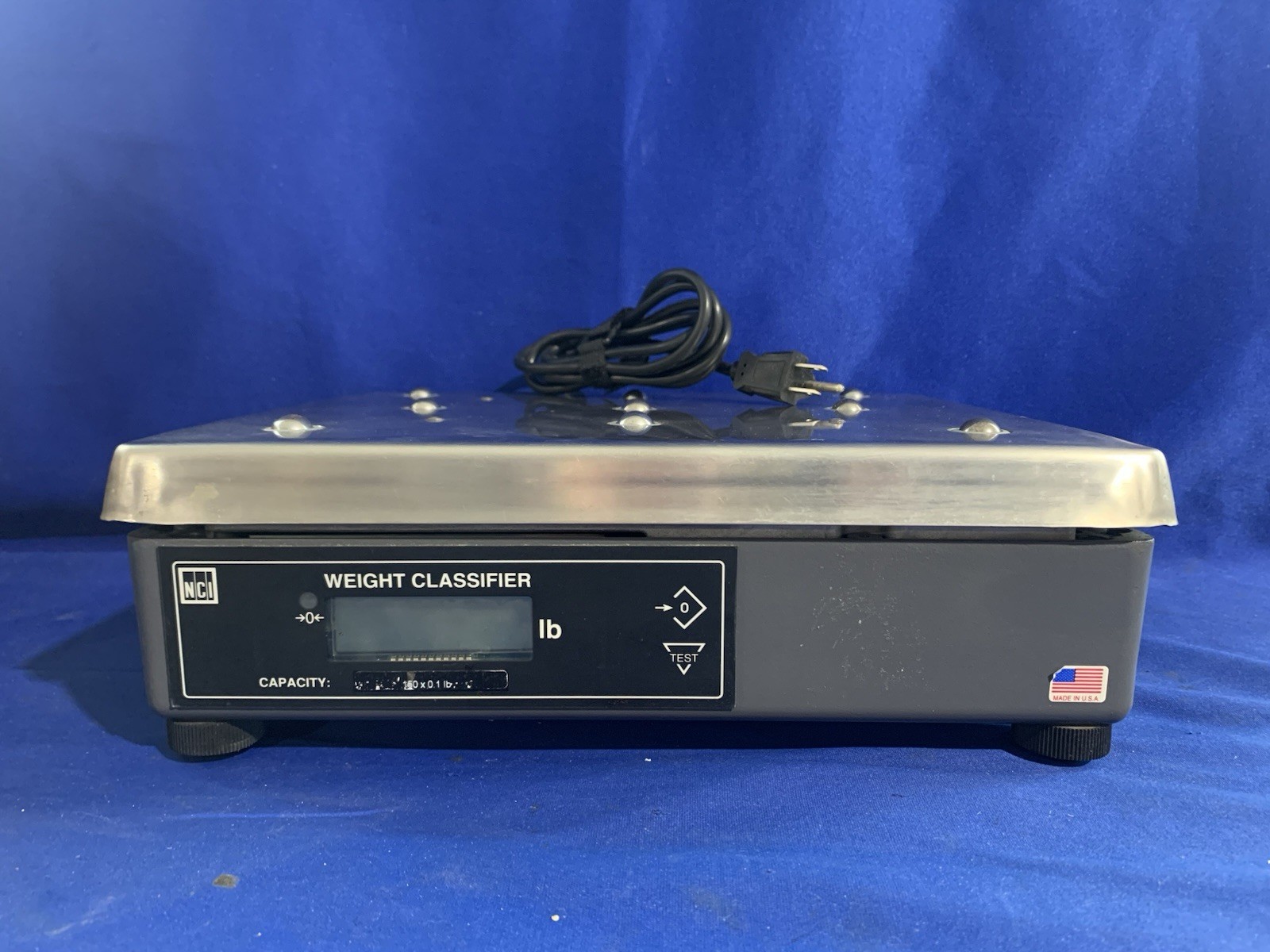 Weigh-Tronix 7815-75 Digital Scale W/ Power Cord – Weighs Properly – Please Read