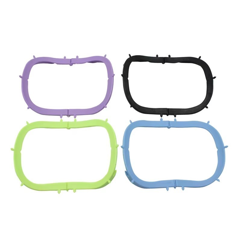 10pcs Dental Foldable Bracket Frame Plastic Rubber Dam Sheet Oral Barrier Tool