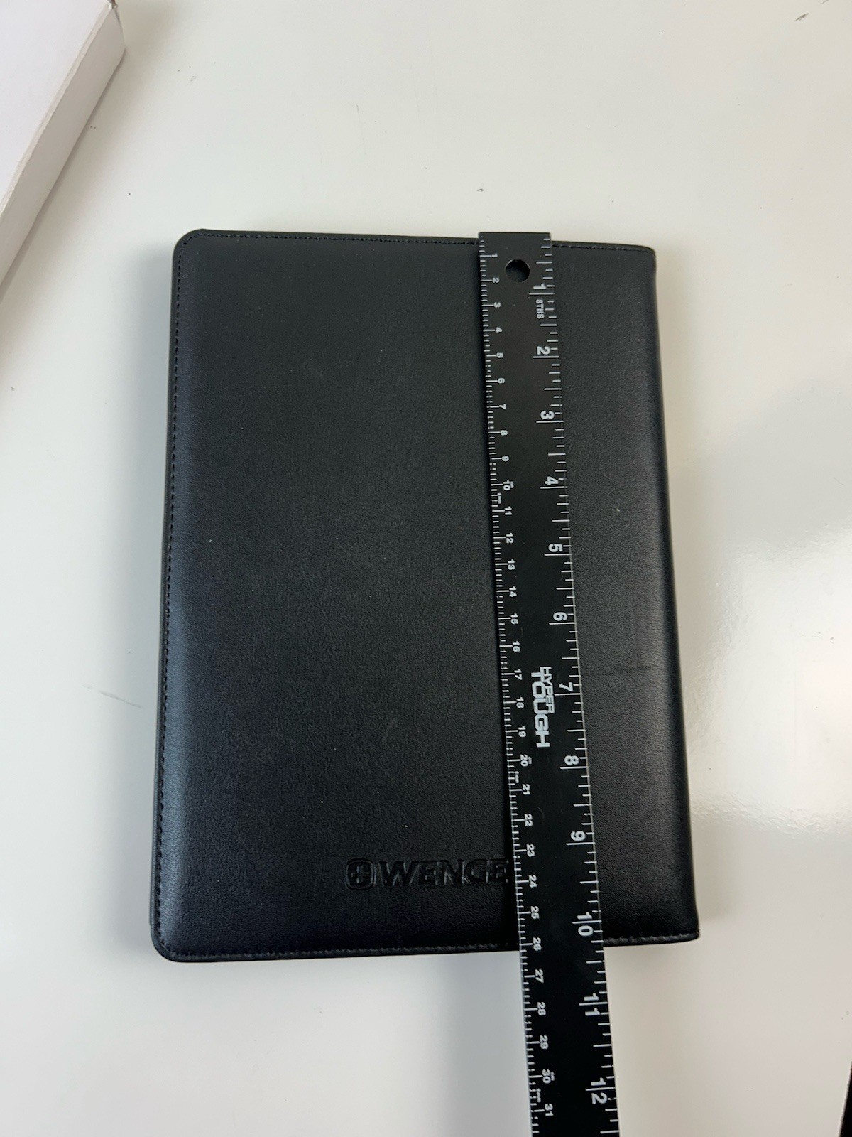 Wenger Black Portfolio Organizer Padfolio Business Document Case Notebook New