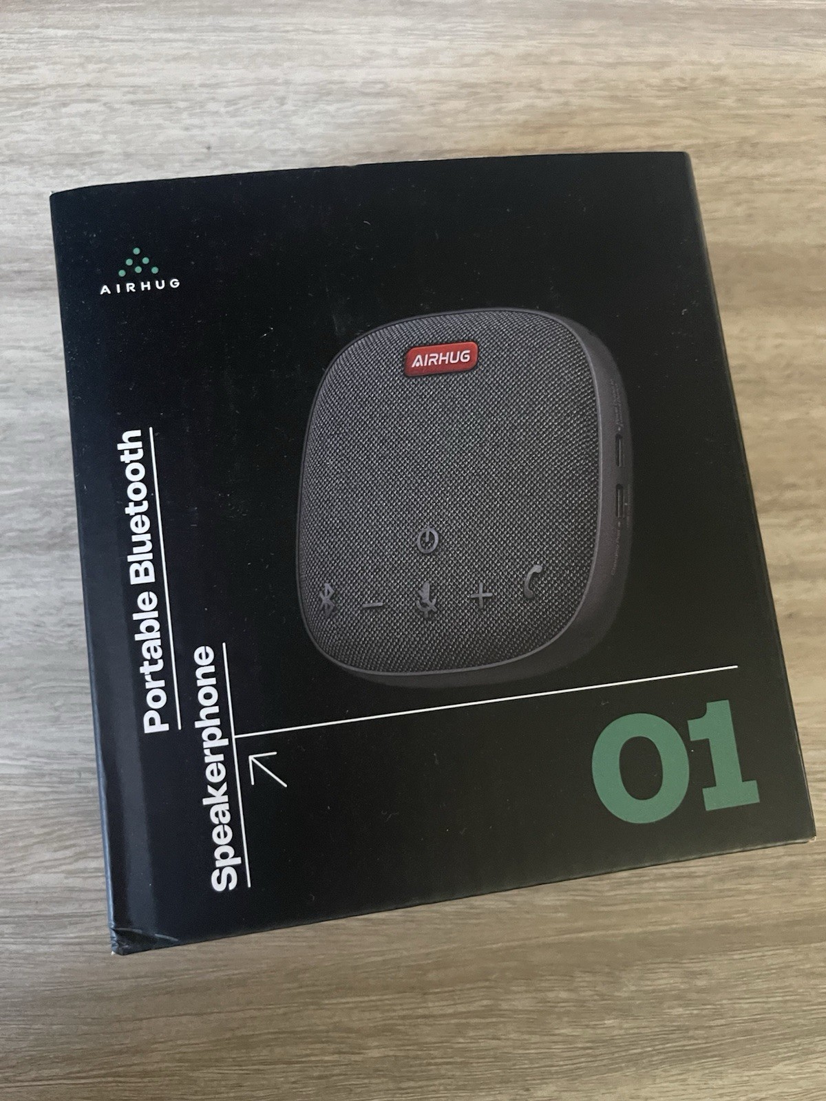 AIRHUG Portable Conference Speaker and Microphone, Bluetooth Speakerphone -l