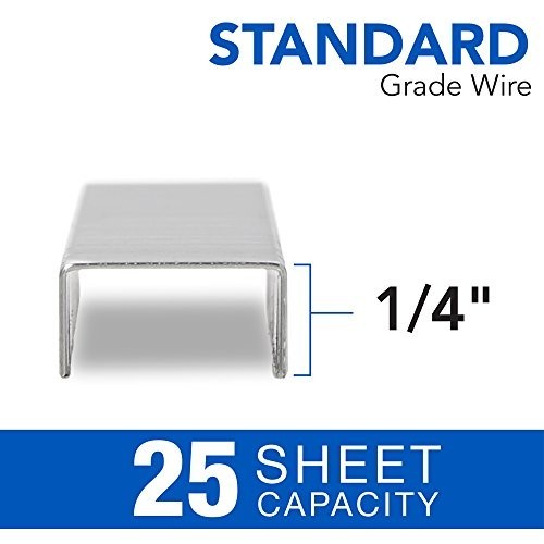 Standard Staples 1/4″ Chisel Point 25 Sheet Capacity 50,000ct 10 Boxes