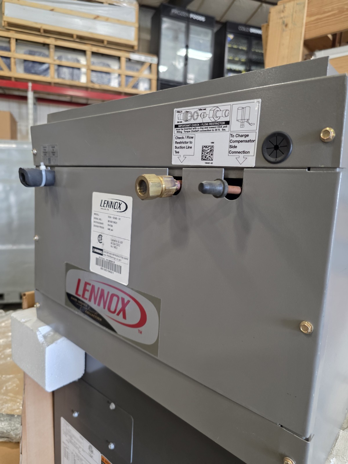 NEW Lennox 14HPX-024 Air Conditioner 2 Ton With CBA38MV Air Handler, 410A, 230V