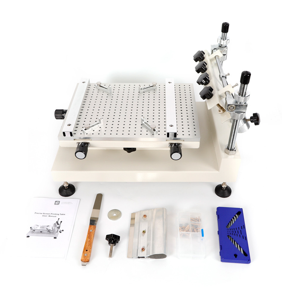 3040 Solder Paste Printer PCB SMT Manual Stencil Printing Platform 300mm*400mm