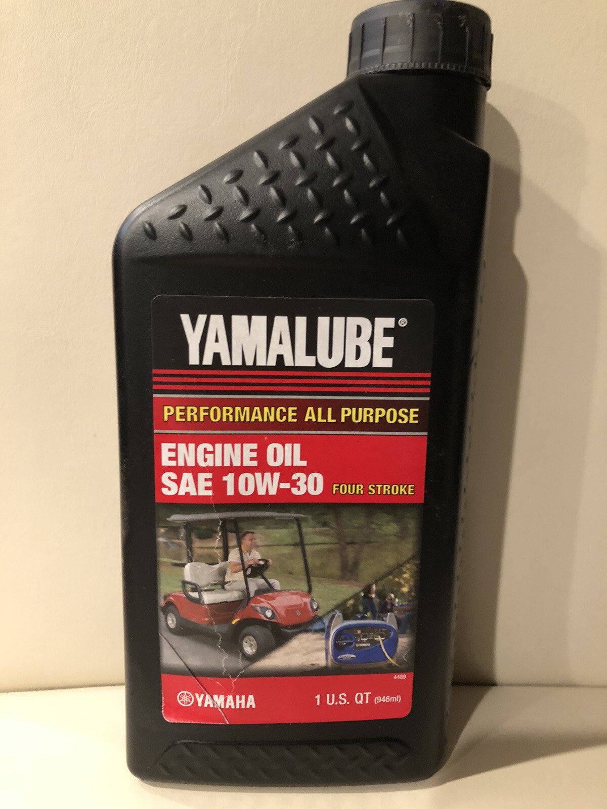 Yamaha Lub-10w30-gg-12 Yamalube Golf Car And Generator Oil 10W-30 – Quart