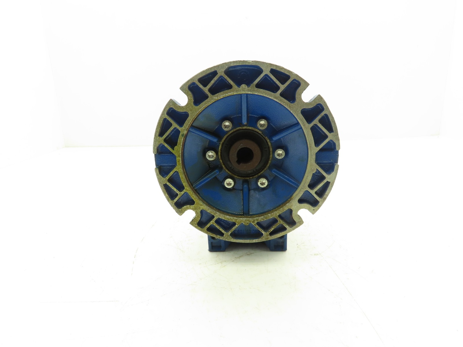 Motovario NMRV 050 Gearbox 20:1 Reducer 87.5rpm Hollow Shaft Output 56C
