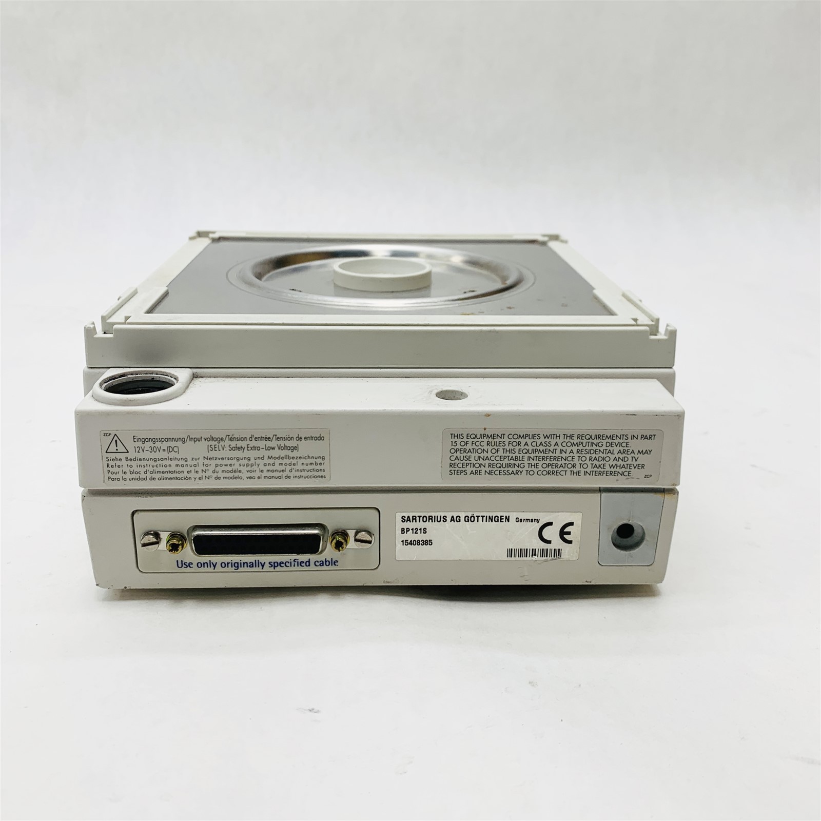 Sartorius BP121S Precision Analytical Digital Balance (120 Grams 0.1mg) Parts