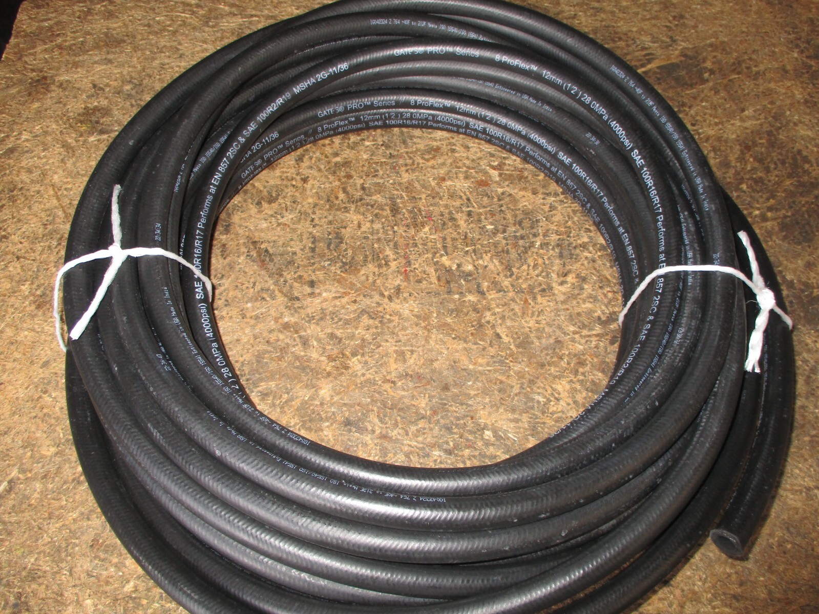 GATES HYDRAULIC HOSE 8 PRO SERIES PROFLEX 1/2″ 50′ FEET SAE 100R16/R17 4000 PSI