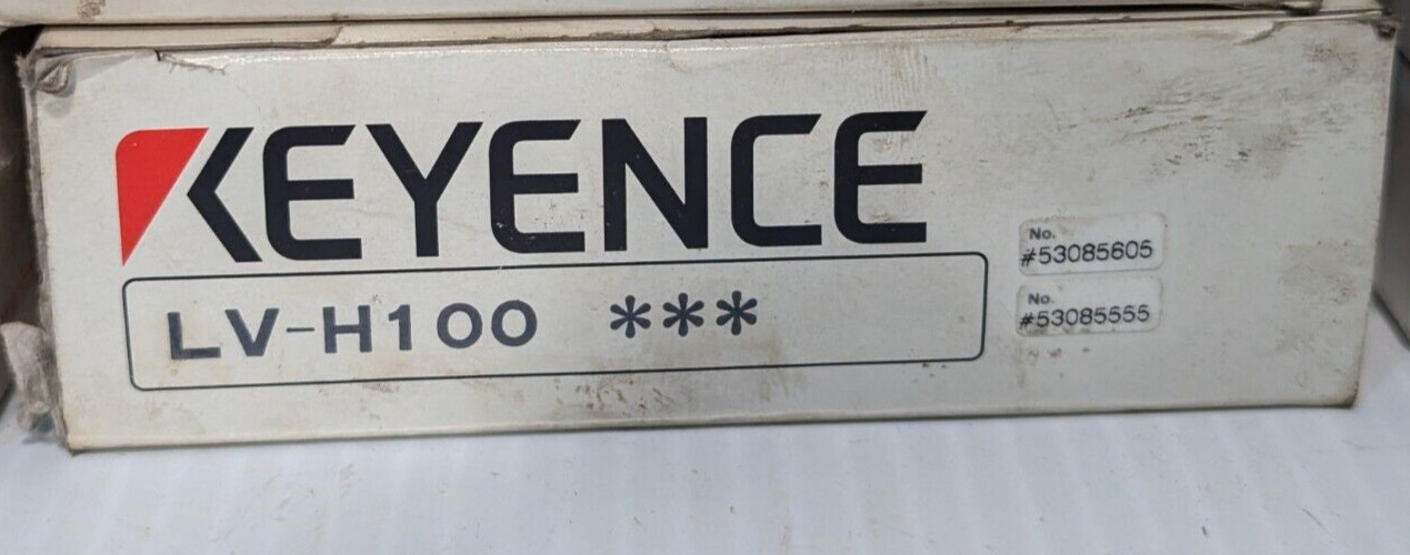 Keyence LV-H100 Digital Optical Fiber Amplifier , Free Returns-