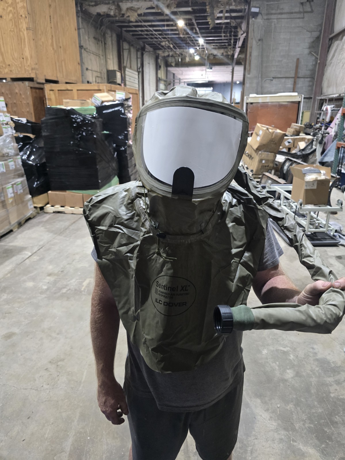 Sentinel XL S-5000-08 CBRN PAPR Chem/Bio/Rad/Nuclear Rated Respirator w/Backpack