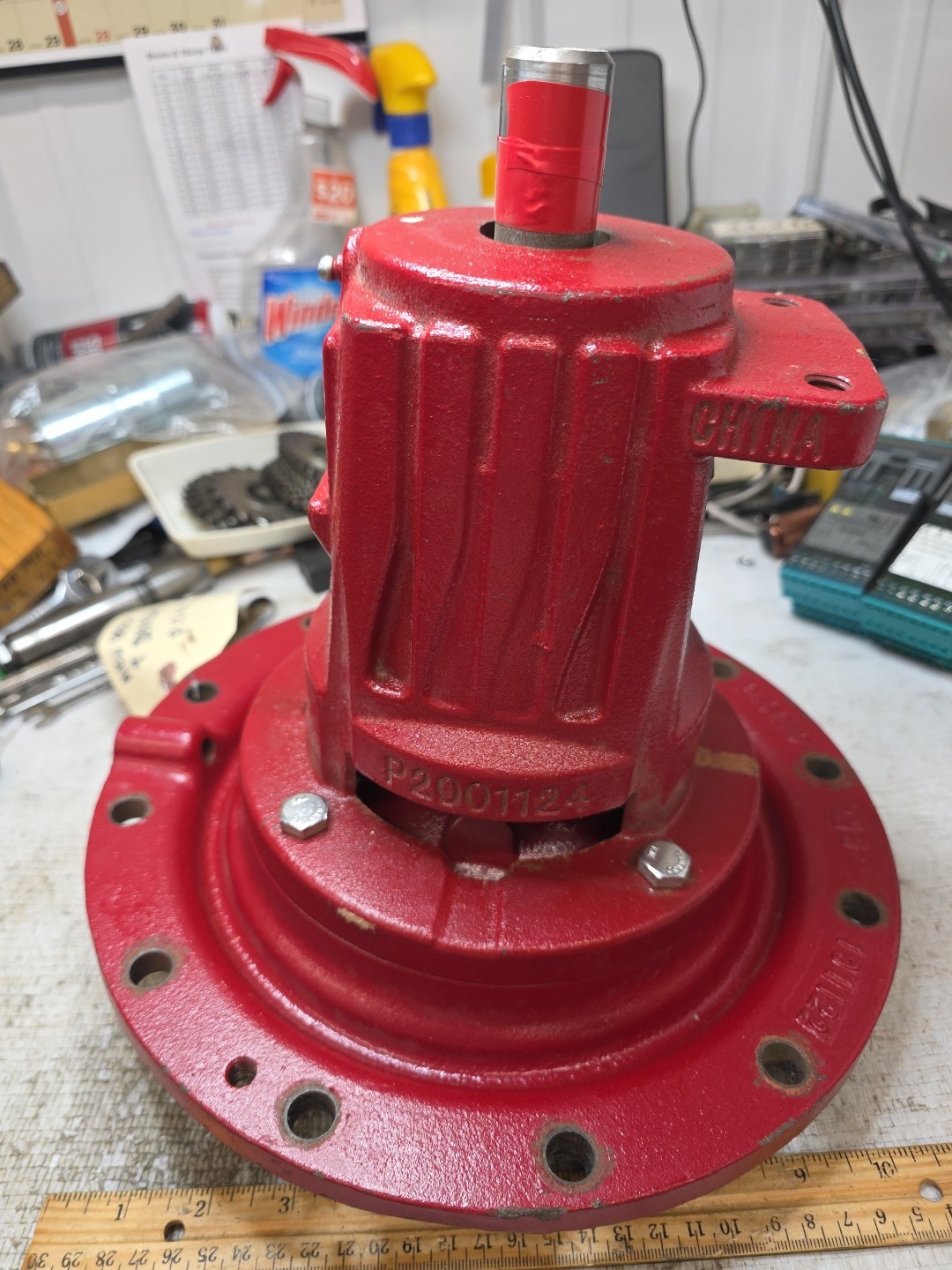 185011?See PicsBell & Gossett Bearing Frame Assembly NEW Seals & Bearings No Box