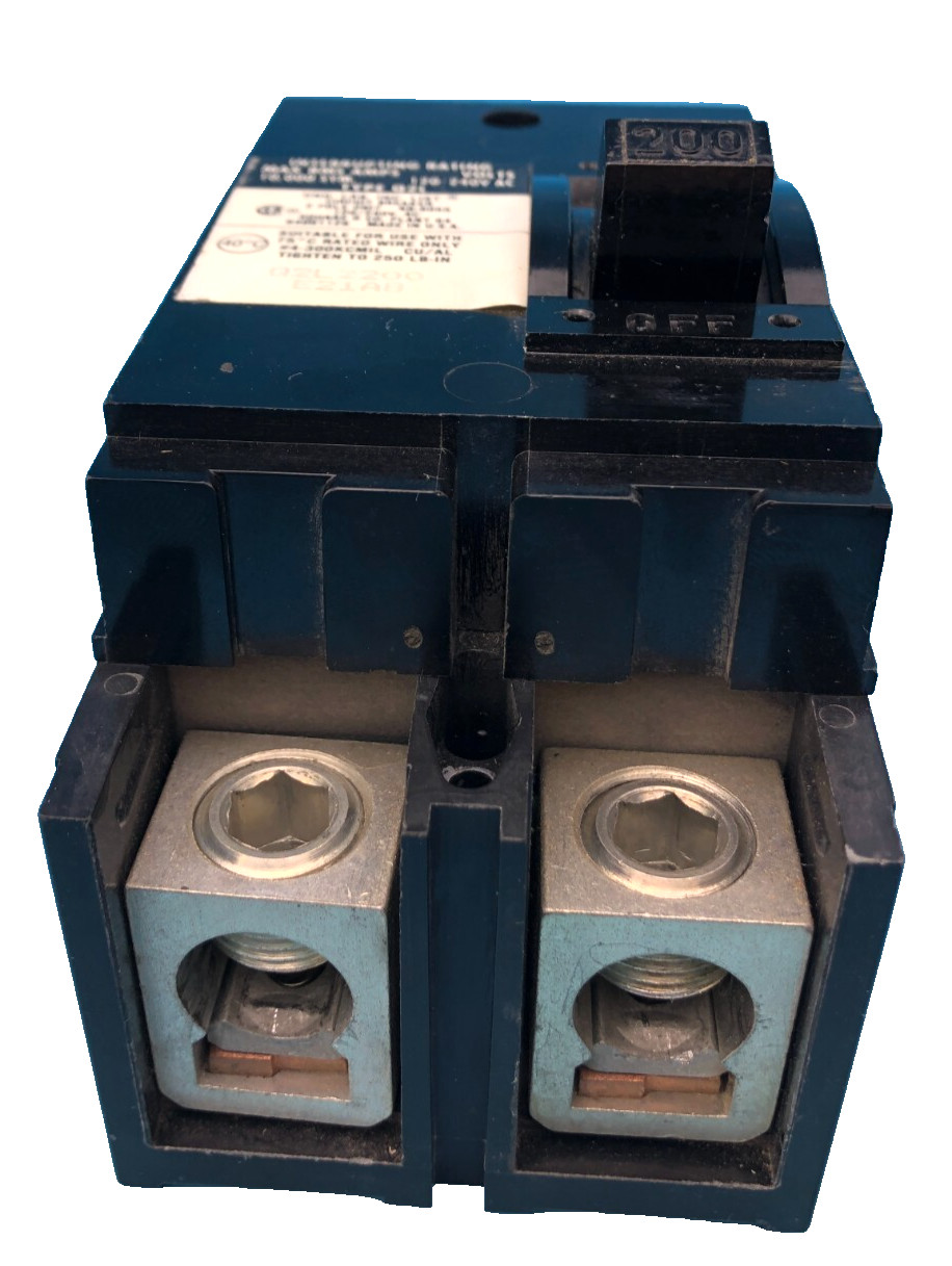 Square D Q2L2200 200 Amp 2 Pole Circuit Breaker Type Q2L 240VAC Main 200A *NICE