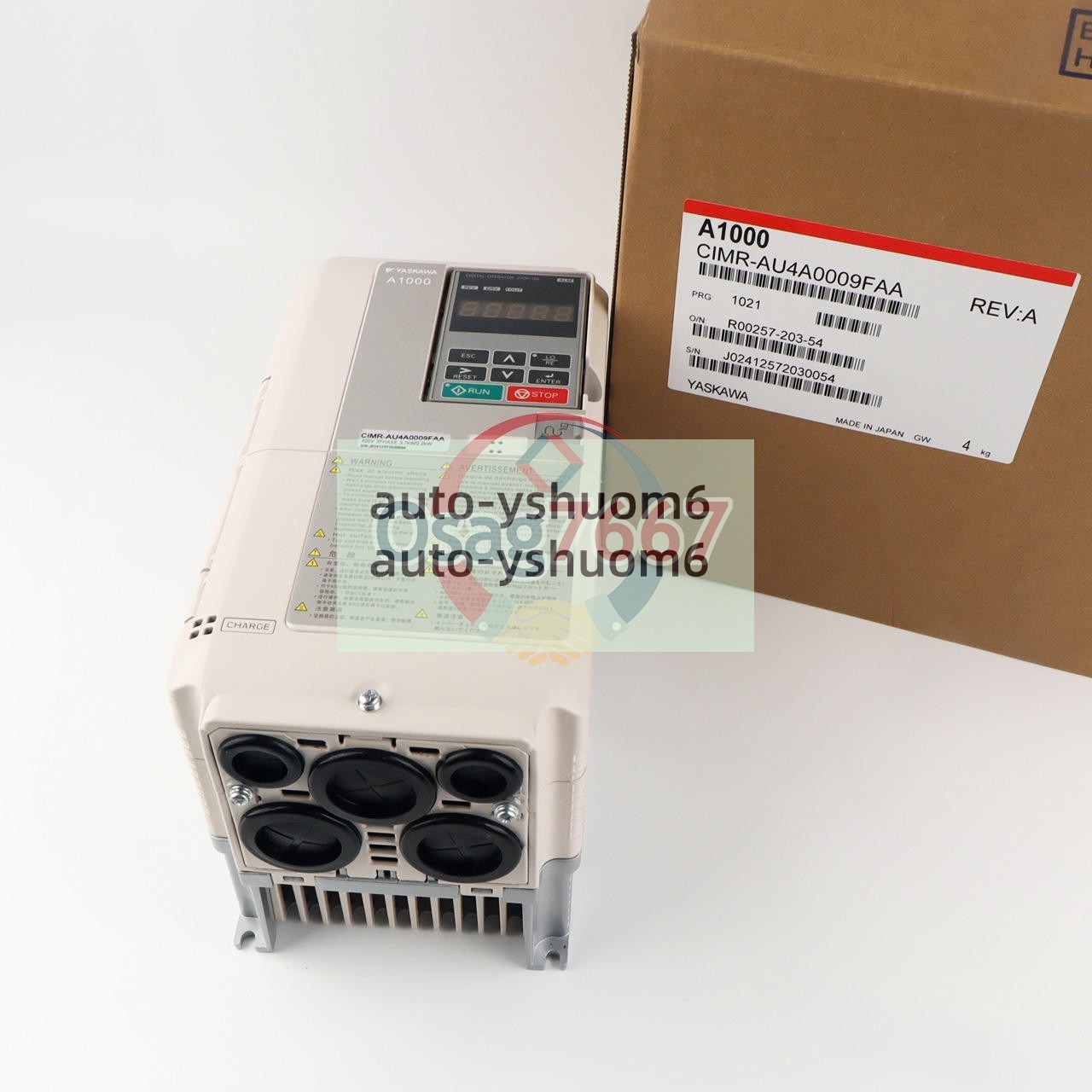 One YASKAWA A1000 AC Drive CIMR-AU4A0009FAA Frequency converter New