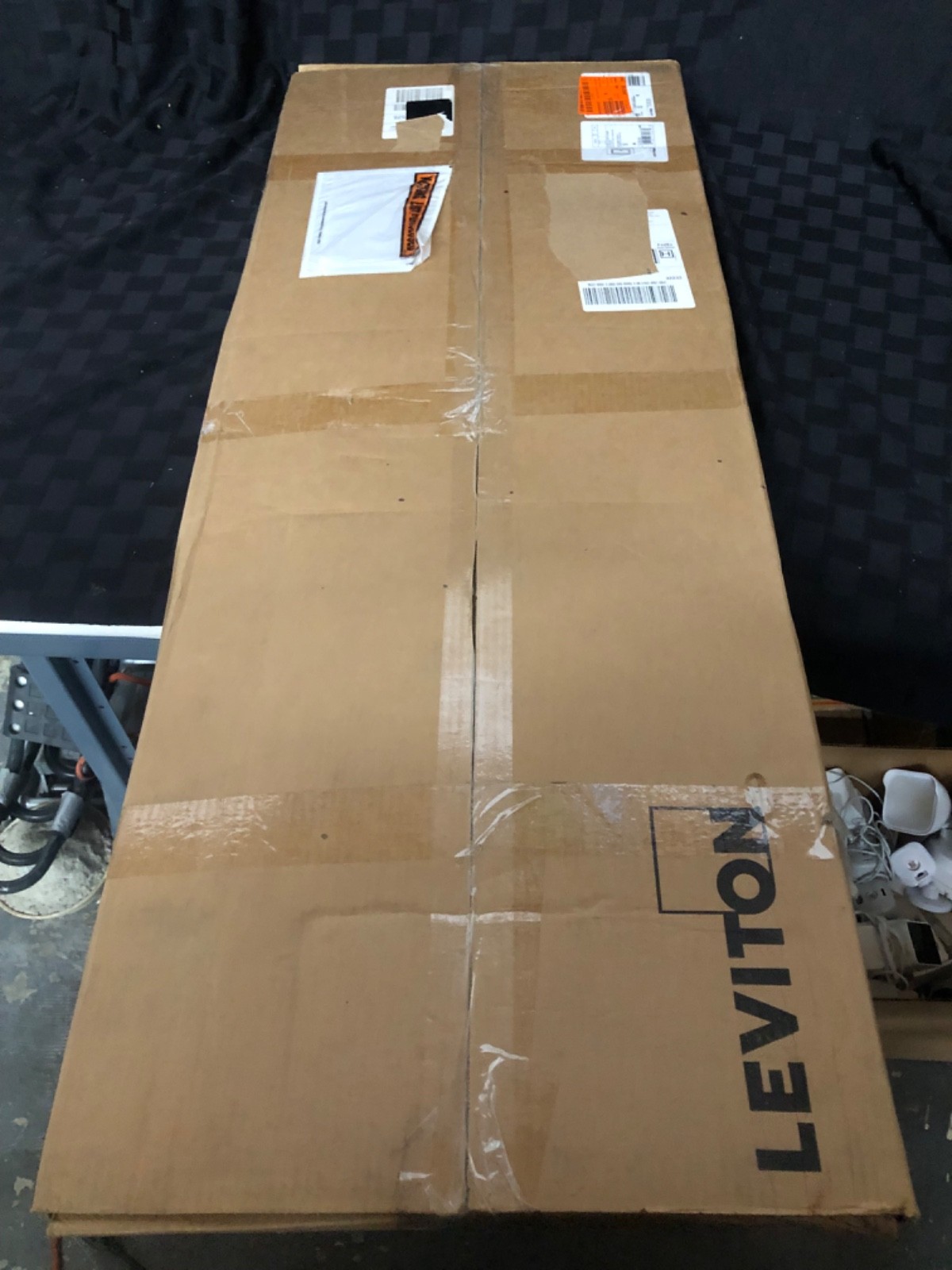 Leviton LDC30 30-Space Indoor Load Center Cover Door Assembly White New Open Box