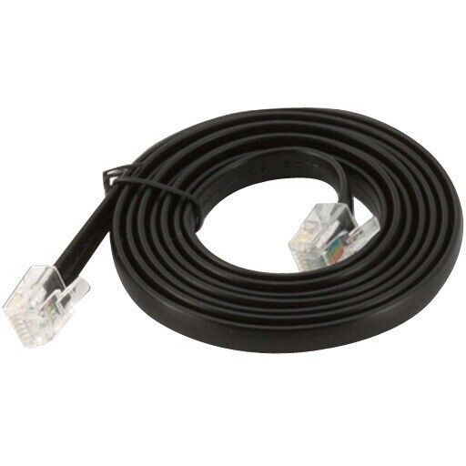 Custom America 977GF010000001 Cash Drawer Cable (POS-X/Epson/Citizen) – BlacK