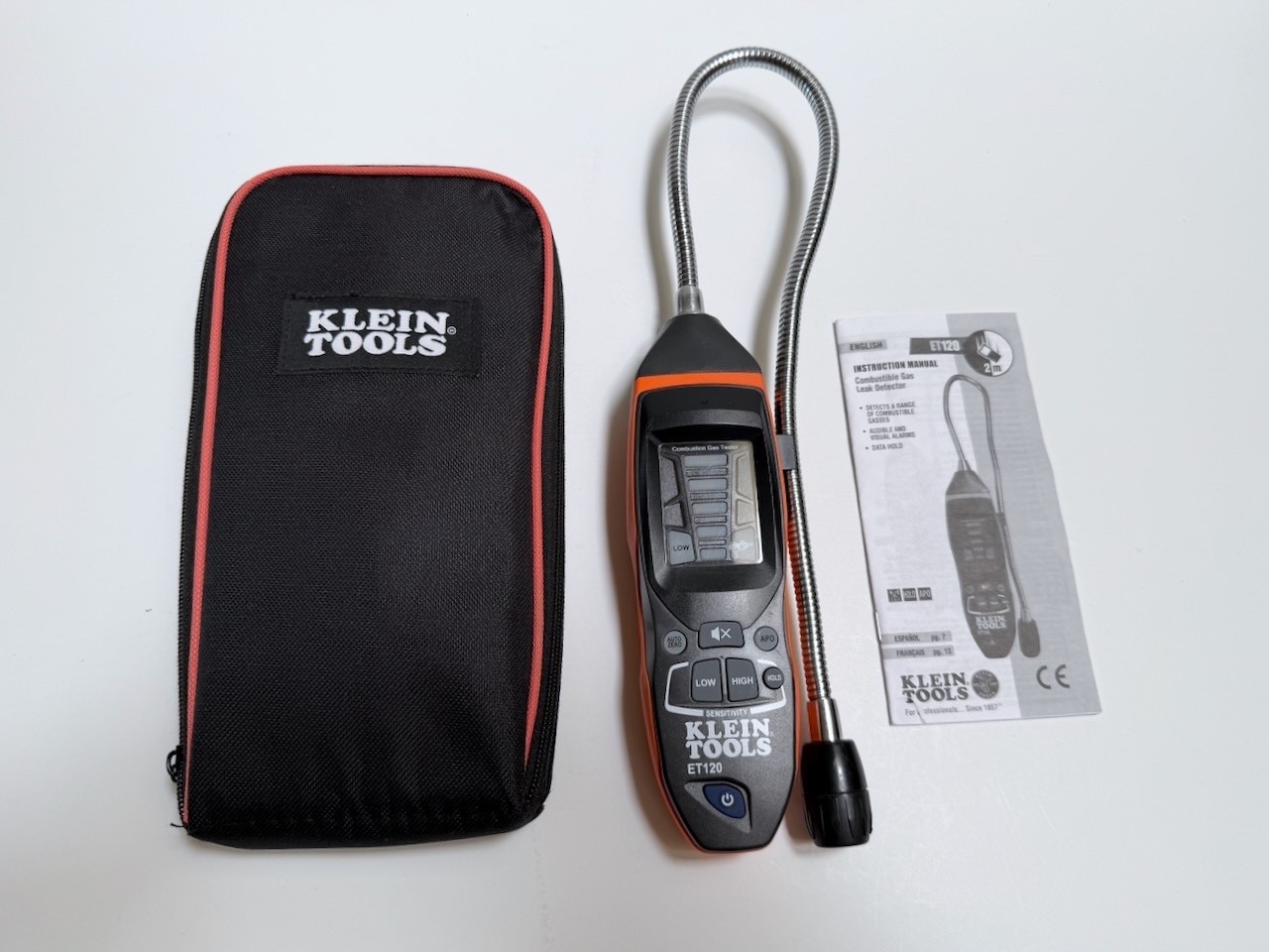 Klein Tools ET120 Combustible Gas Leak Detector