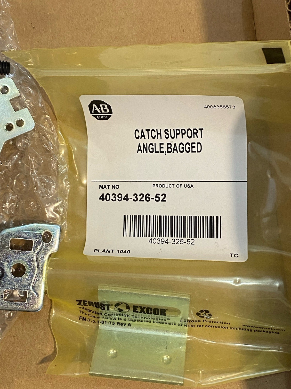 Allen Bradley 140G-G-FCX04 /A 4FT Flex Cable Operator for 125A Circuit Breaker