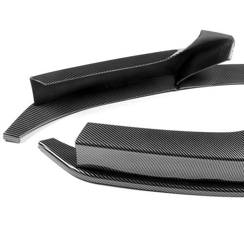 4pcs Front Bumper Lip Spoiler Splitter BMW F22 F23 2Series M-Tech 14-21 Carbon