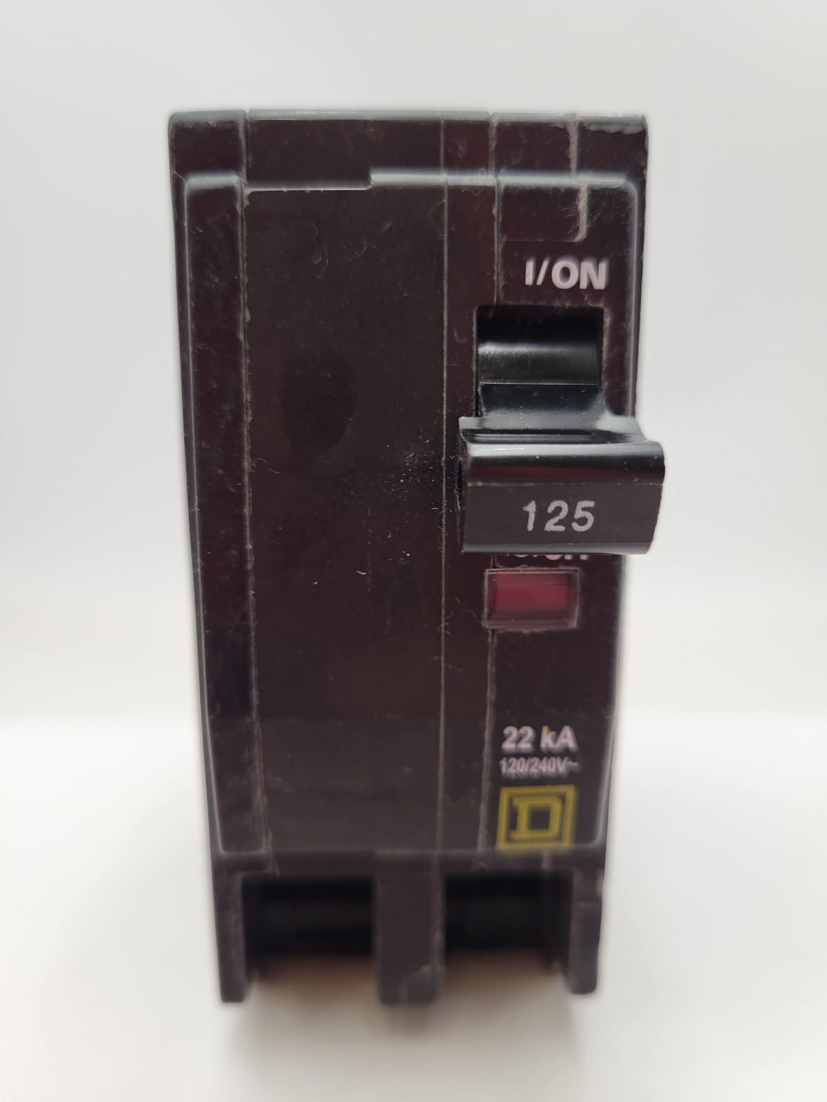 Square D QOB2125VH Bolt-On Circuit Breaker 125A 120/240V 2P 1PH QOB 22kA