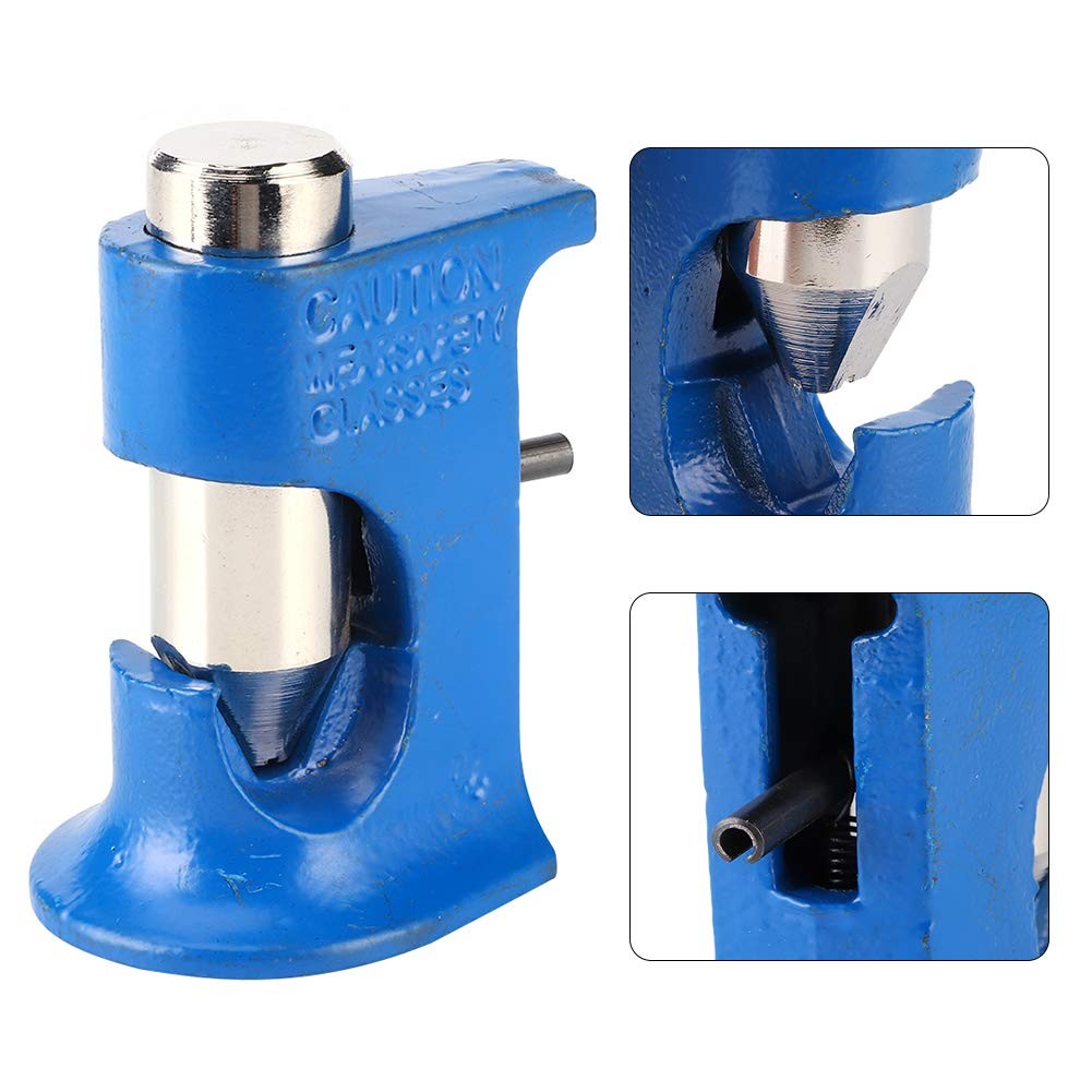 Duty Crimping Tool, Hammer Lug Crimper Tool V2 65 x 100mm / 2.6 x 3.9in, Blue