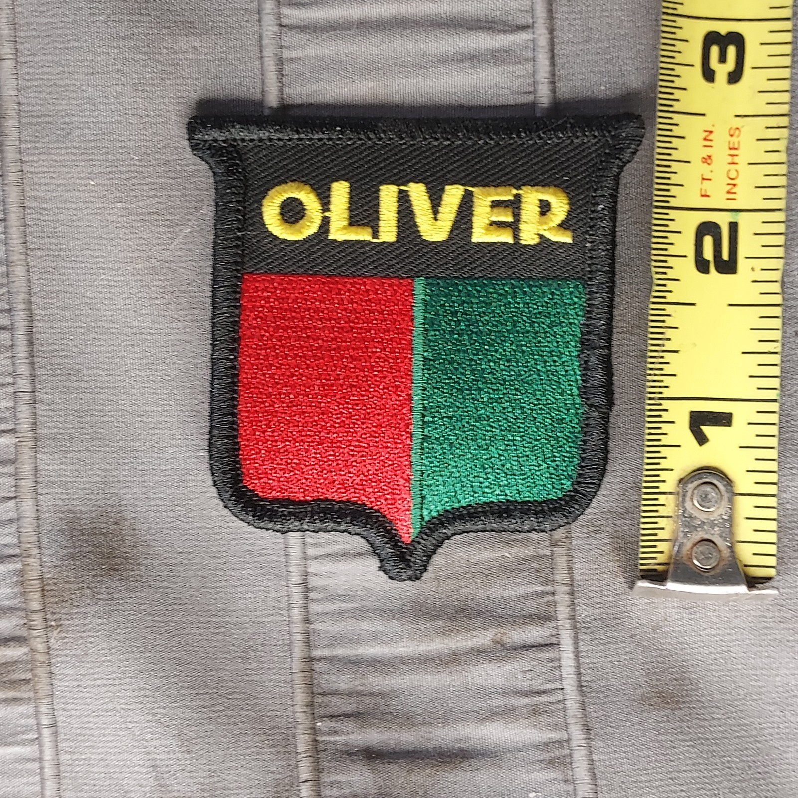 Cloth Patches Oliver Vintage Logo Tractor Farm Ranch Equipment Collector
