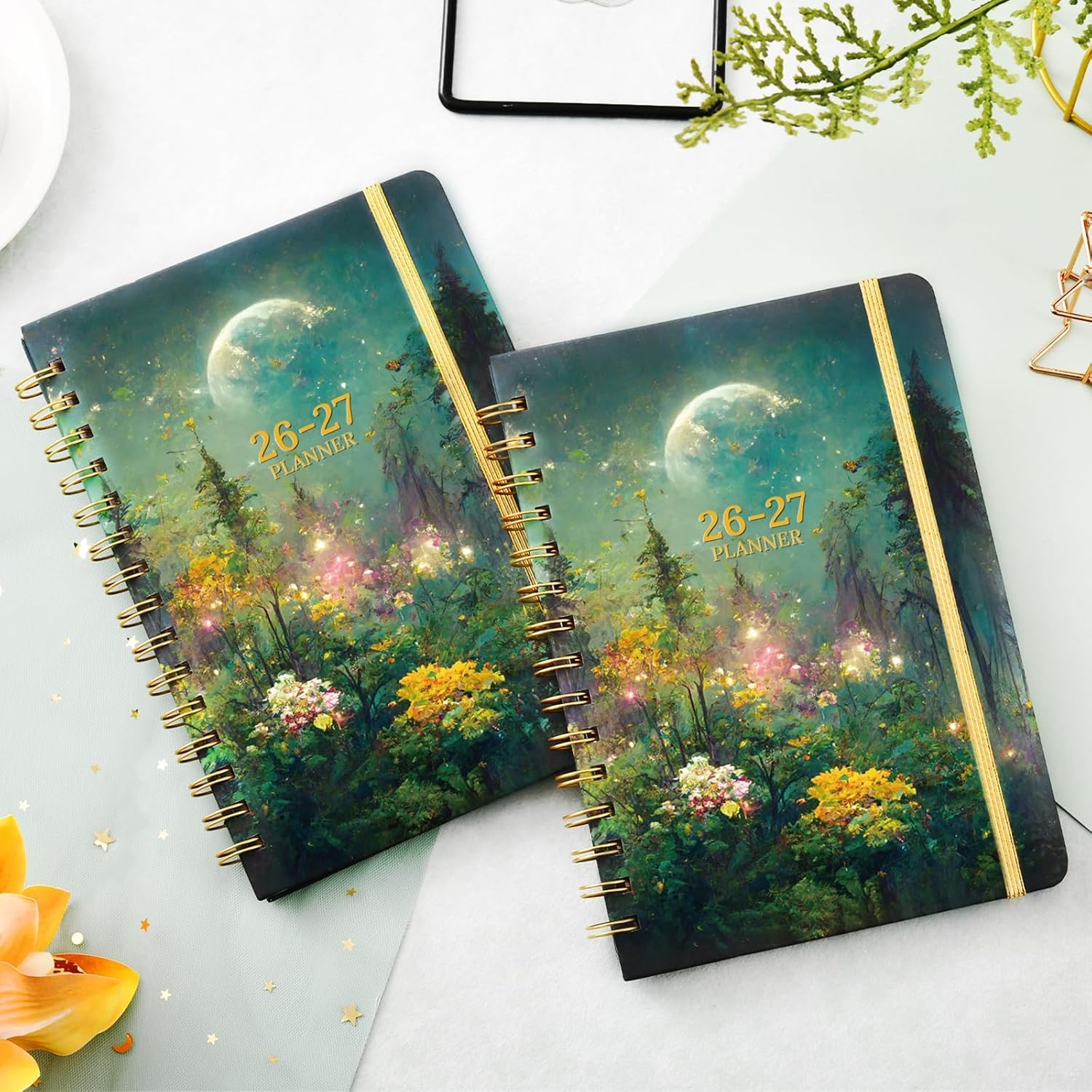 2027 Academic Planner 6×8 2026-2027 Daily Weekly Planner July to June Large Size