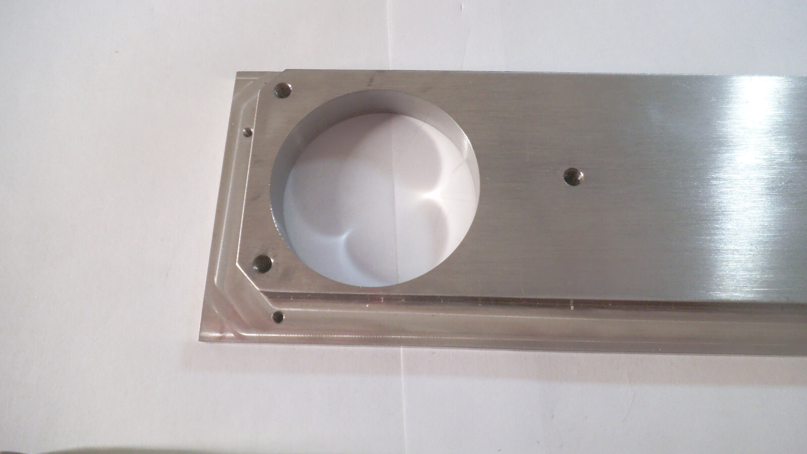 Stainless Steel plate or bracket 10-3/4″ x 2-7/8″ x 1/2″ thick