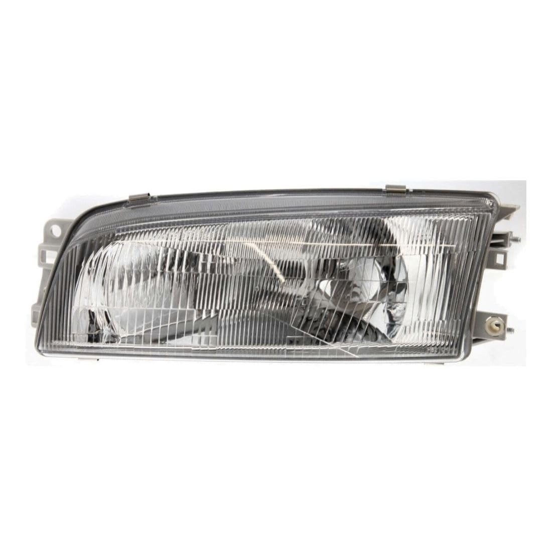Left Headlight Clear Lens for Mitsubishi Mirage 1997-2001 w/Bulb Composite