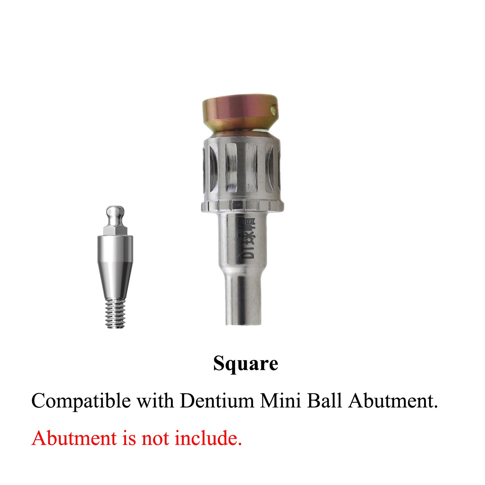 Universal Implant Abutment Driver For Locator Stud Mini Ball Convertible OSSTEM