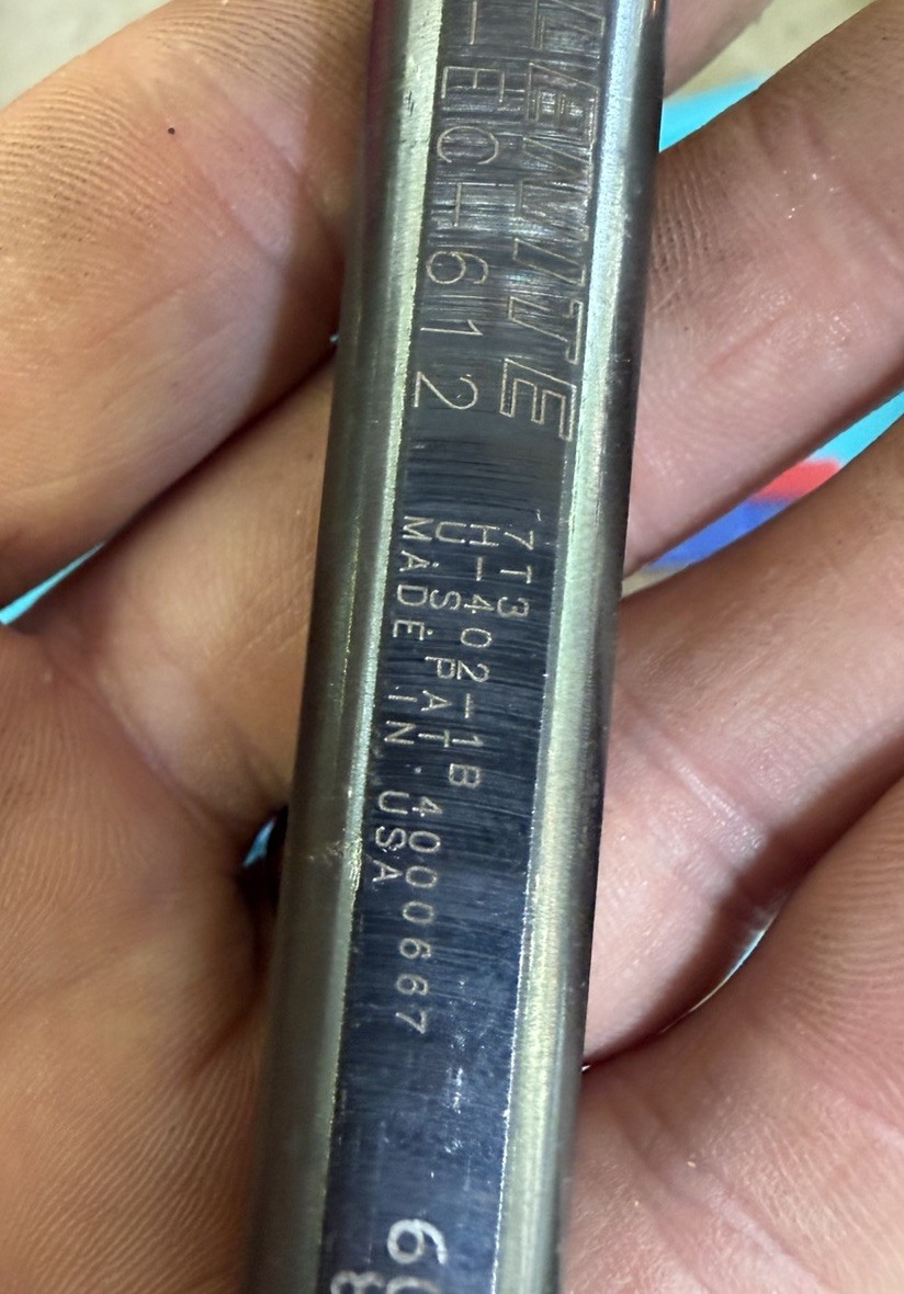 VALENITE 5/8 SHANK DIA BHP-EC-612 6″ OAL INDEXABLE BORING BAR TNFM INSERTS .625