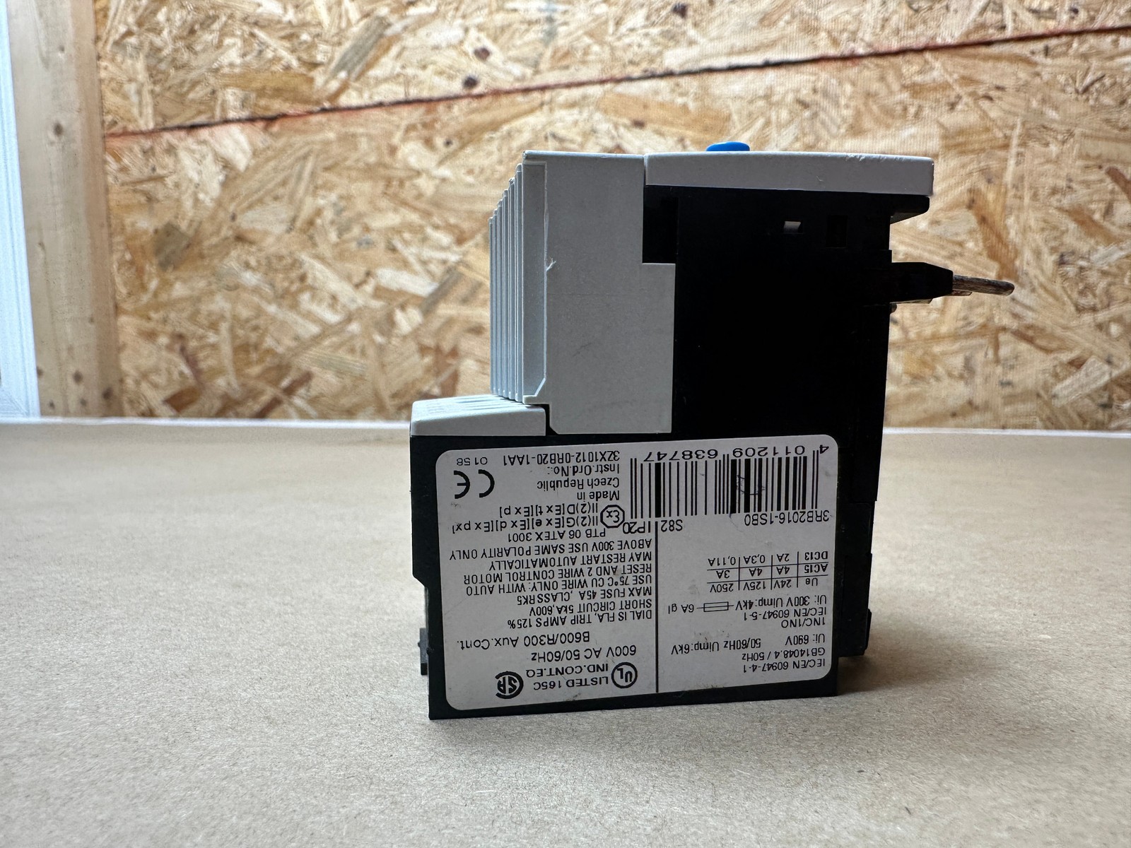 Siemens 3RB2016-1SB0 Overload Relay 3-12A