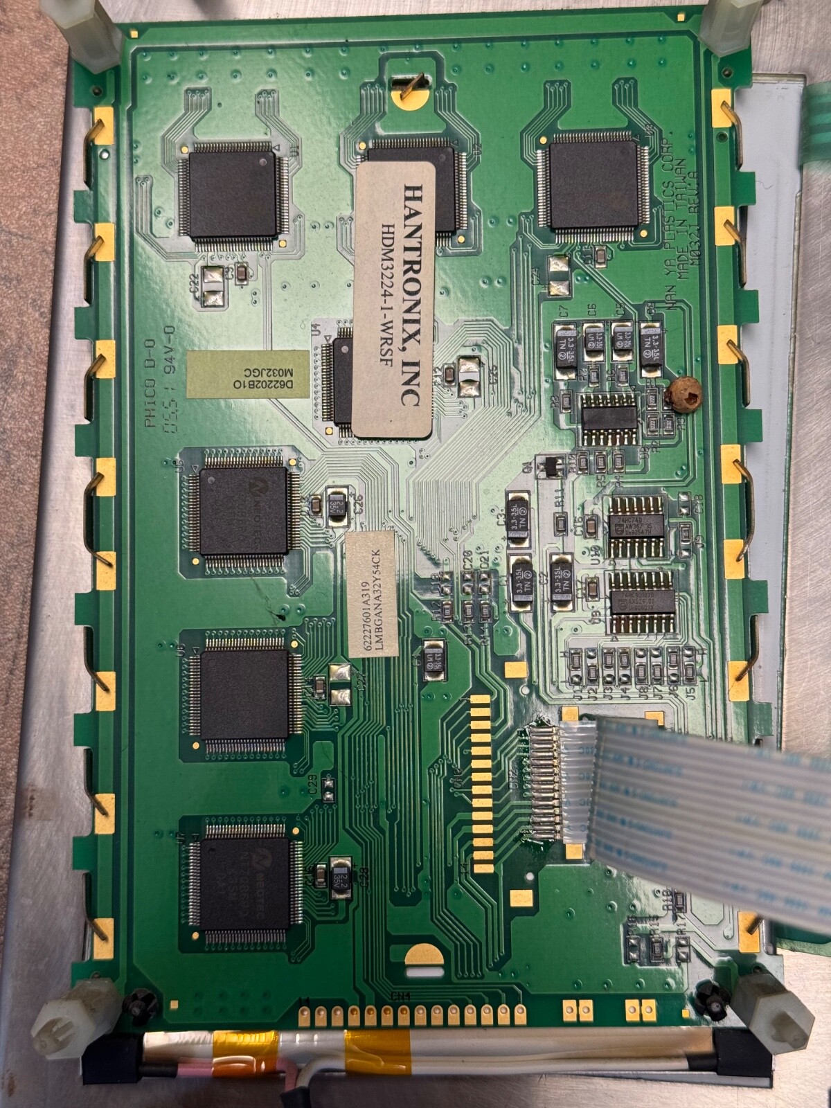 Lang Commercial Oven Part Front Control Panel Computer Board Used Tested Works