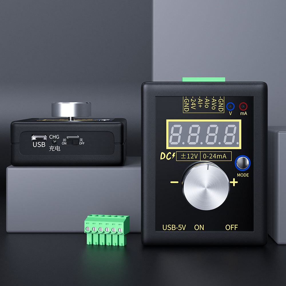 USA4-20mA 0-10V Voltage Digital Signal Generator 0-20mA Current Transmitter USA