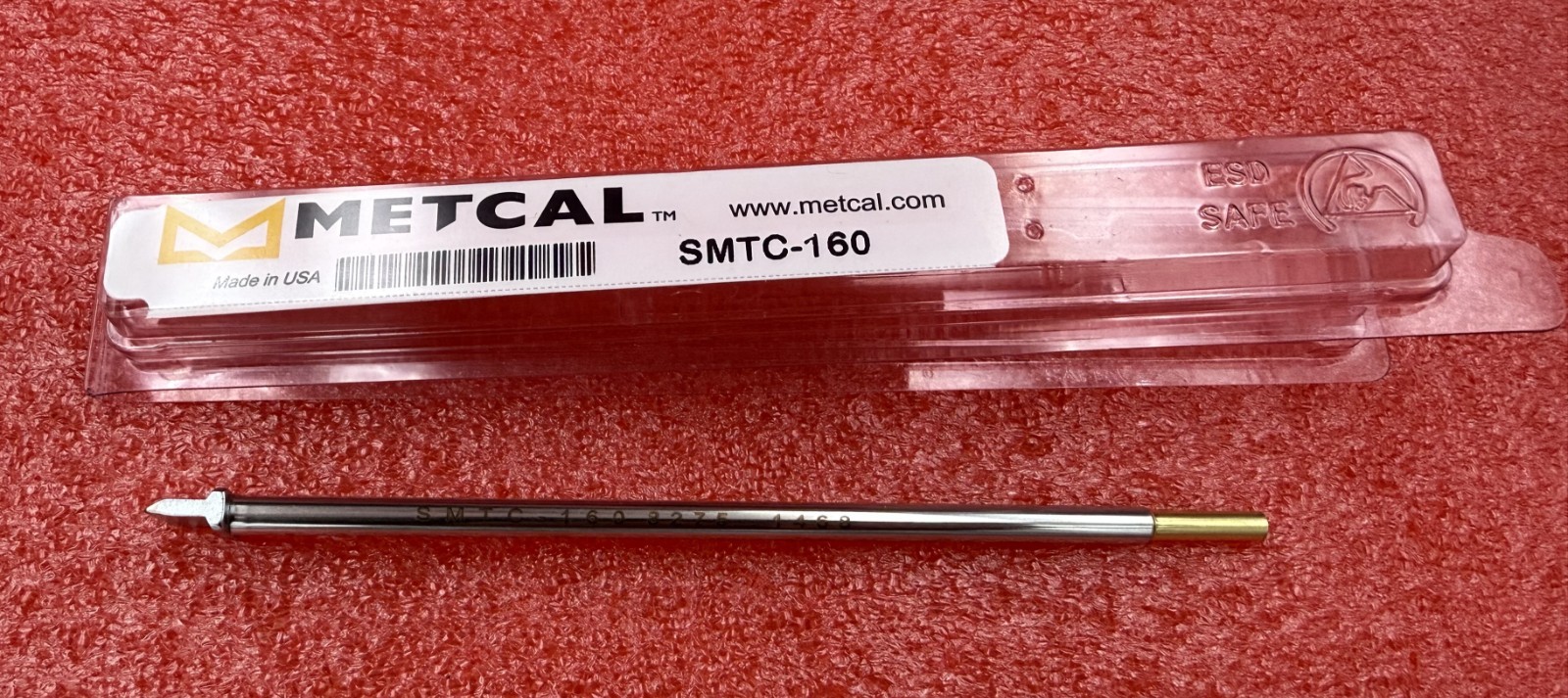 Metcal SMTC-160 Series SMTC Hand Soldering Rework Cartridge.