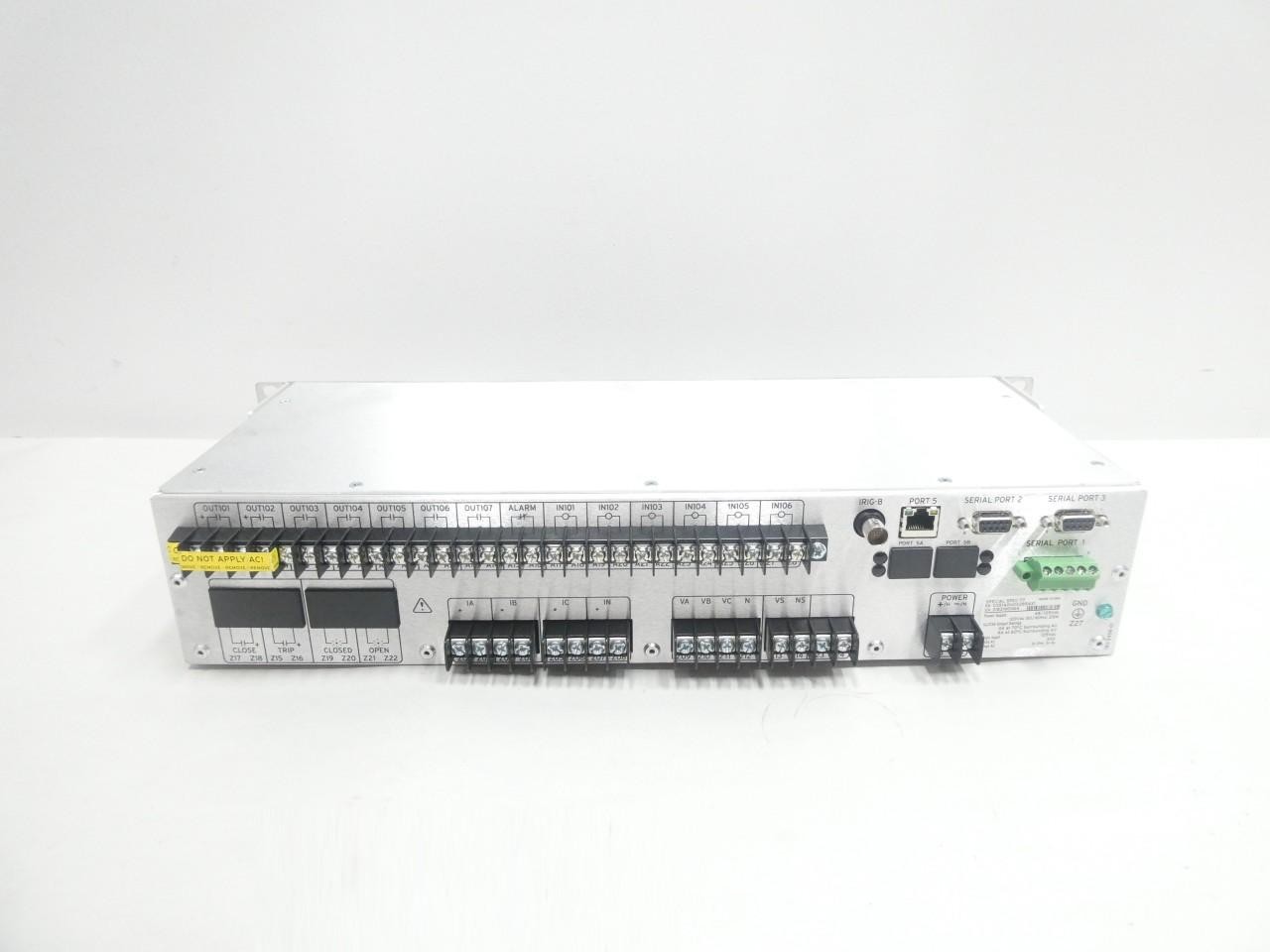 Sel SEL-351A 0351A0H0X3B54X1 Distribution Protection System 48/125v-dc 120v-ac