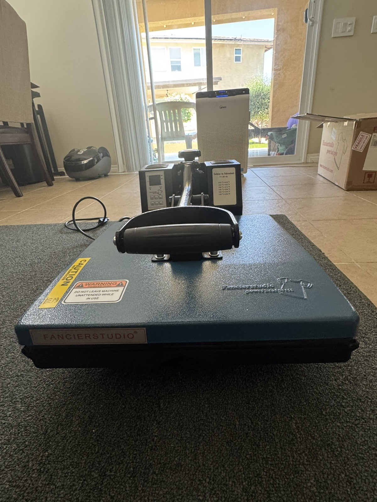Fancierstudio 15×15 inch Power Heat Press