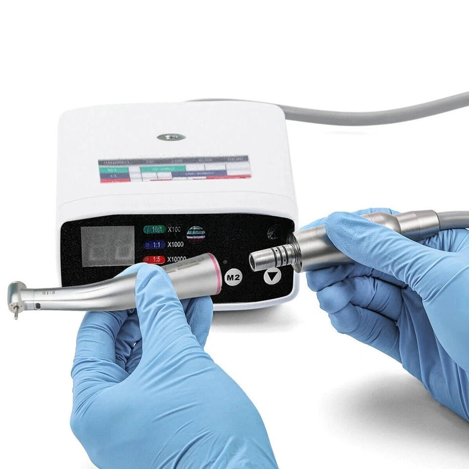 NSK Style Dental Brushless LED Electric Micro Motor 1:1/1:5 Increasing Handpiece