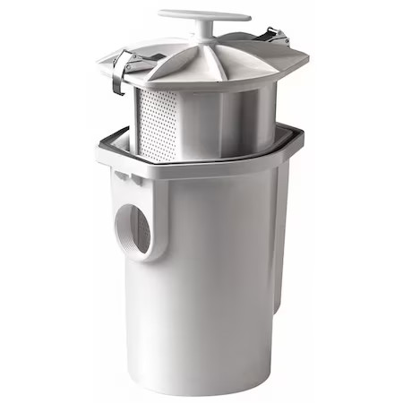 Jay R. Smith Manufacturing 871-T02 Solids Interceptor For 2 In Pipe, 1 Gal,