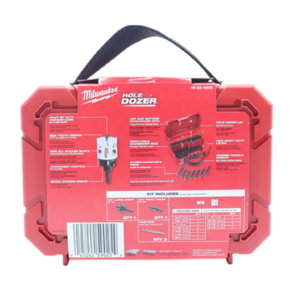 Milwaukee 49-22-4030 All Purpose Hole Saw 16 pcs