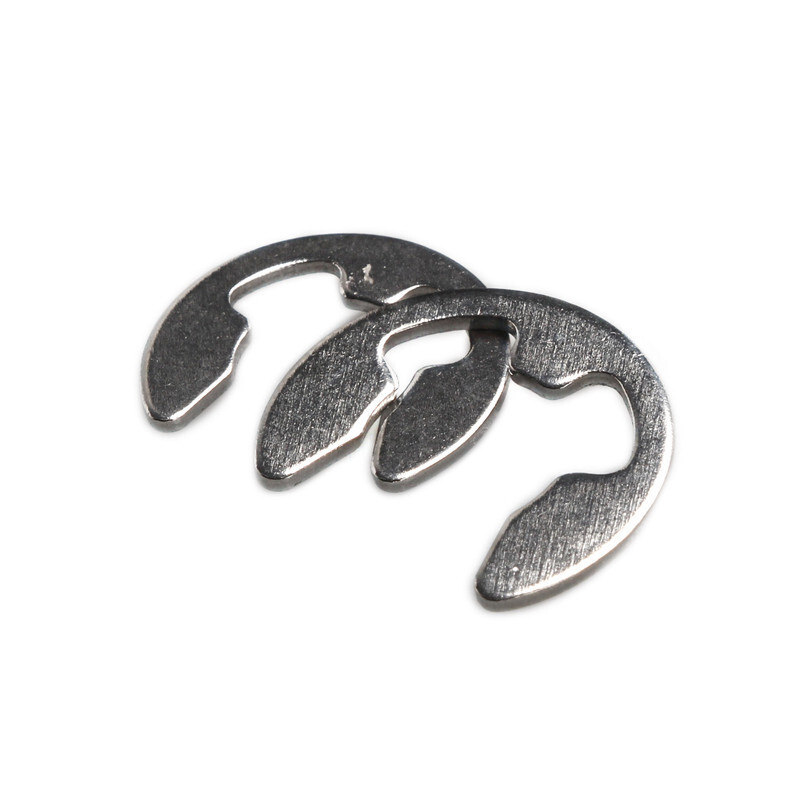 200PCS E Clips C Circlip Retaining Ring Assorted 1.5 – 10mm Stainless Steel Kit