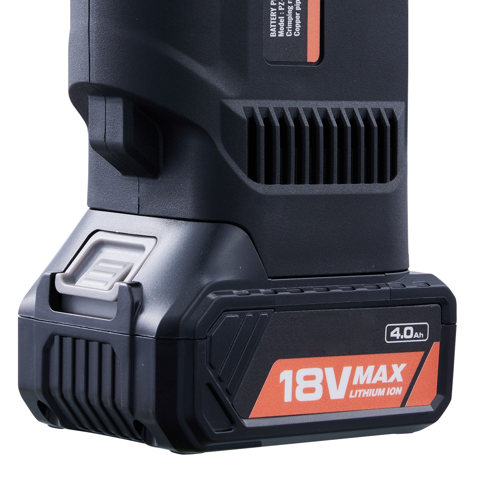 VEVOR Pro Press Tool 18V with 6 Pro Press Jaws 2pcs 4AH Battery Fast Charger