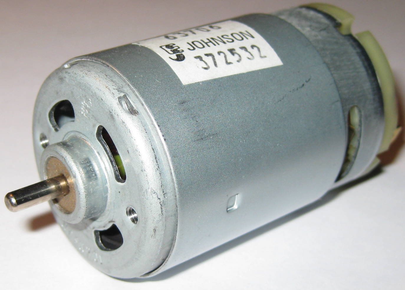 6V DC Motor – R/C and Power Wheels – Powerful Fan Cooled High Speed Hobby Motor